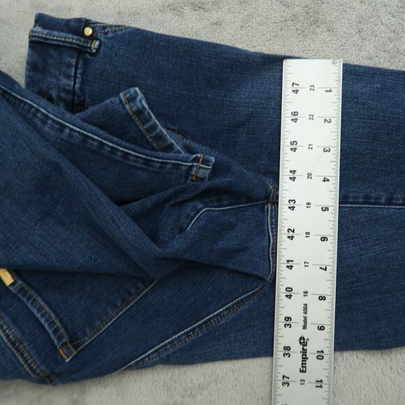 Chico's Jeans Women's Size 0 US-4 Blue Mid-Rise So Slimming Skinny 30" Inseam - Picture 8 of 16